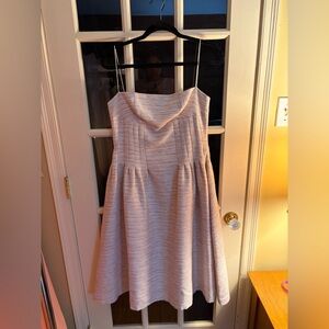 Korean brand high end “Lobbster” woven knit strappy dress